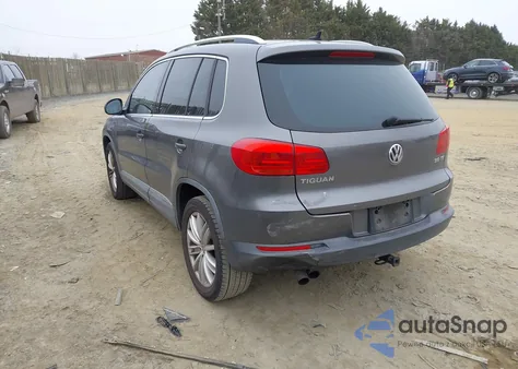 2012 Volkswagen Tiguan Se z USA, uszkodzony, nr VIN WVGAV7AX6CW001838